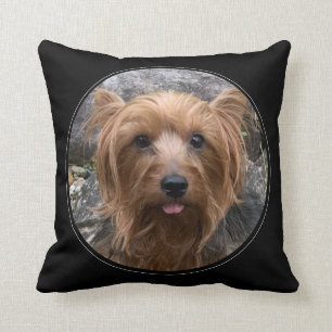 Coussin Créez votre propre chien Photo personnalisée Anima