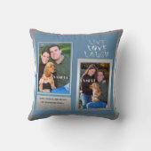 Coussin Créez votre propre collage fait sur commande de (Verso)