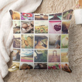 Coussin Créez votre propre collage photo (Couverture)