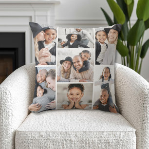 Coussin Créez Votre Propre Collage Photo
