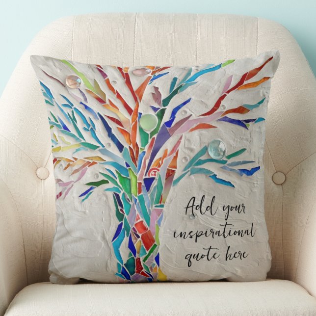 Coussin Créez Votre Propre Devis De Motivation Inspiration (Créateur téléchargé)