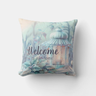 Coussin Créez votre propre feu de fée de Noël