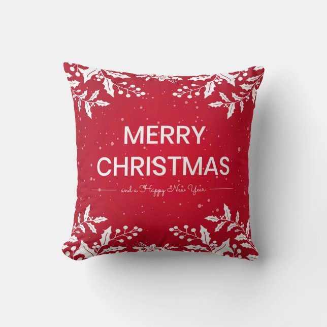 Coussin Créez votre propre modèle simple personnalisé 40,6 (Recto)