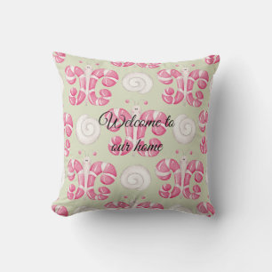 Coussin Créez votre propre papillon Peppermenthe Noël