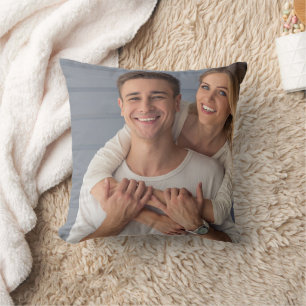 Coussin Créez votre propre photo de couple personnalisée