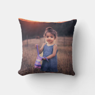 Coussin Créez votre propre photo de famille personnalisée