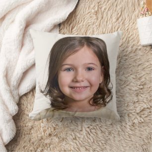 Coussin Créez votre propre photo d'enfant personnalisée
