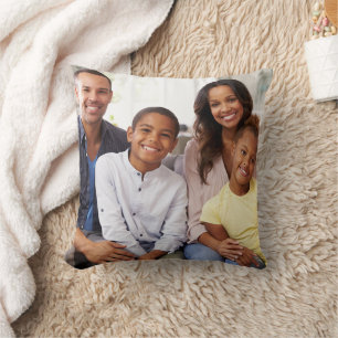 Coussin Créez Votre Propre Photo Personnalisée Double Face
