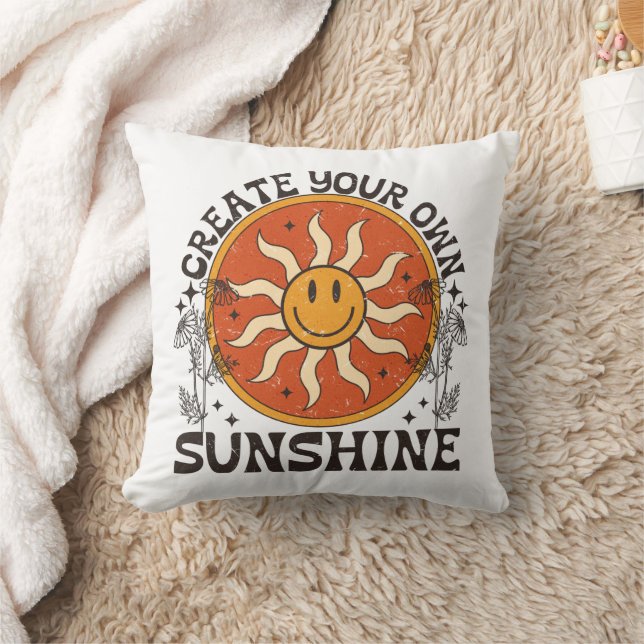 Coussin Créez votre propre soleil (Couverture)