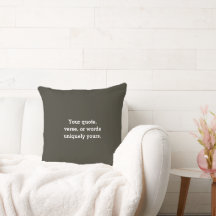 Créez Votre Propre Taupe Olive Foncé Minimaliste M