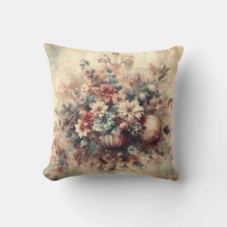 Coussin Créez votre propre vase de Noël victorien