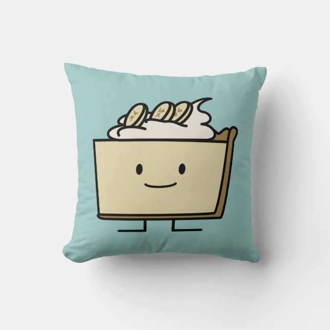 Coussin Crème anglaise douce de tranche de croûte de (Recto)