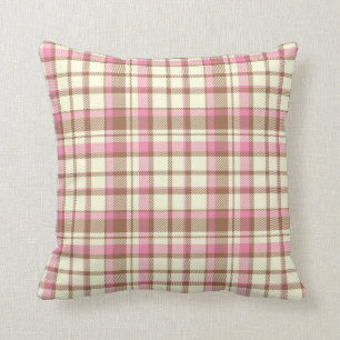 COUSSIN CRÈME BROWN ROSE PLACÉE