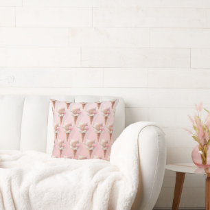 Coussin Crème de glace Kitty - Rosy & Dreamy