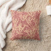 Coussin Crème et rose de Corail Reef en Bourgogne (Couverture)