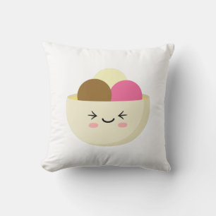 Coussin Crème glacée Kawaii