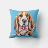 Coussin Crème glacée mignonne pour chien (Verso)