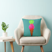 Coussin Crème glacée pop art (Chaise)