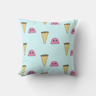 Coussin Crème Glacée Renversée