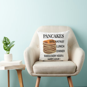 Coussin Crêpes Rend Chaque Heure Une Heure Heureuse Crêpe