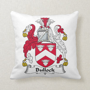 Coussin Crête de famille de Bullock