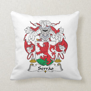 Coussin Crête de famille de Serrao