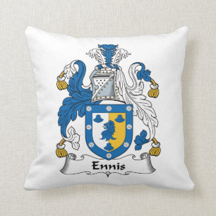 Coussin Crête de famille d'Ennis