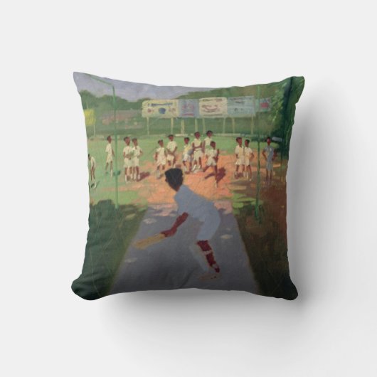 Coussin Cricket Sri Lanka (Recto)