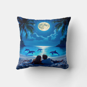 Coussin Crique de Romance n° 1 Couverture en polaire