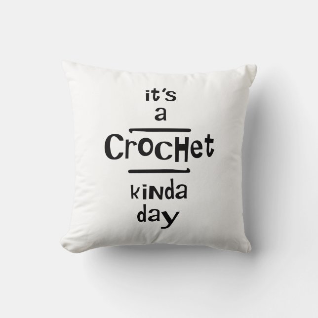 Coussin Crochet jour (Recto)