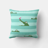 Coussin Crocodile (Verso)