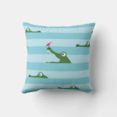 Coussin Crocodile (Verso)