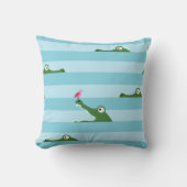 Coussin Crocodile (Recto)