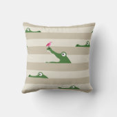 Coussin Crocodile (Verso)