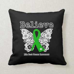 Coussin Croire - Cancer des voies biliaires Papillon