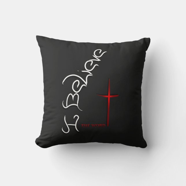 Coussin Crois À La Parole De Dieu (Recto)