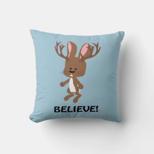 Coussin Crois ! Cute Jackalope