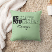 Coussin "Crois Toujours En Toi-Même" (Couverture)