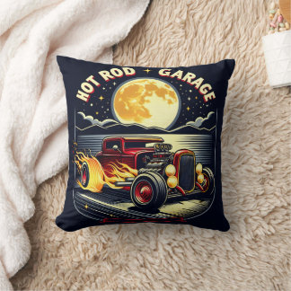Coussin Croisière à canon chaud sous le clair de lune