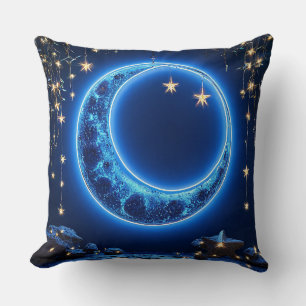 Coussin Croissant de lune lumineux