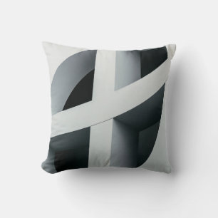 COUSSIN CROIX BLANCHE RONDE