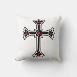 Coussin Croix chrétienne