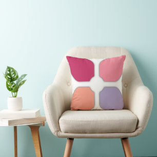 Coussin Croix de fleurs
