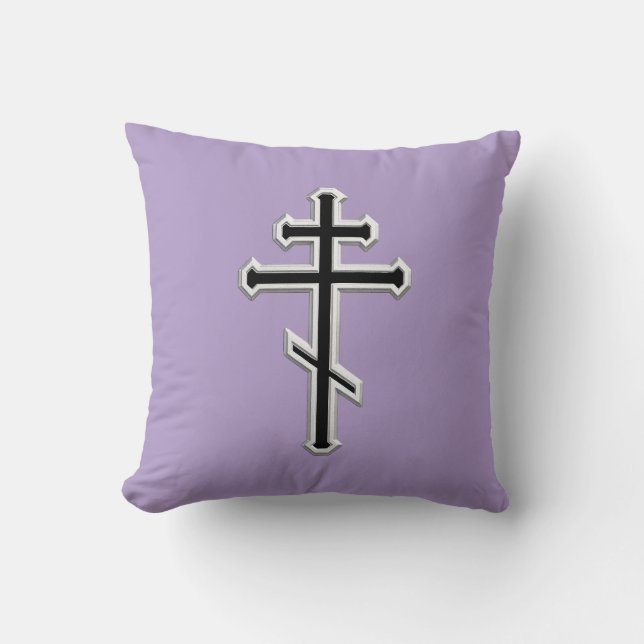 Coussin croix orthodoxe (Recto)