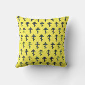 Coussin croix orthodoxe russe (Verso)