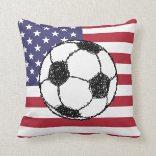 Coussin Croquis de football américain