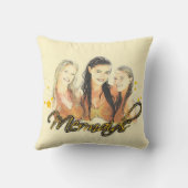 Coussin Croquis de sirène (Verso)