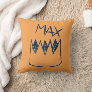 Coussin Croquis max. et couronne