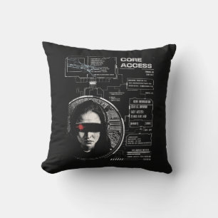 Coussin Crosswired - Techno-Brutalist Streetwear Design