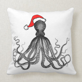 Coussin Cru nautique Kraken de poulpe de Steampunk de